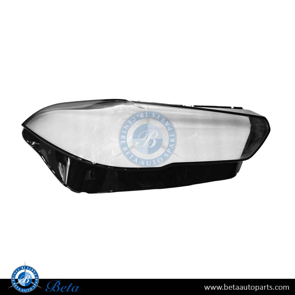 Right Side Headlamp Lens for BMW X5 G05 2019-Up models, Part Number 63117933330 Right Side Headlamp Lens for BMW X5 G05 2019-Up models, Part Number 63117933330